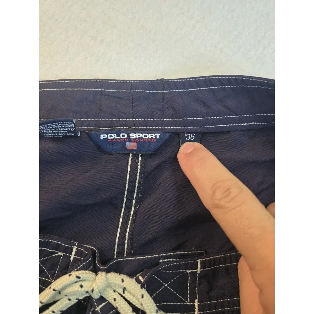 Vintage Ralph Lauren Polo Sport Floral Board Shorts Men's Size 36 Surfwear